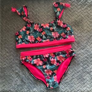 GIRLS Hurley two-piece swim suit